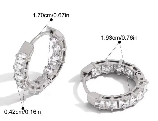 GIOIA Jewel hoops