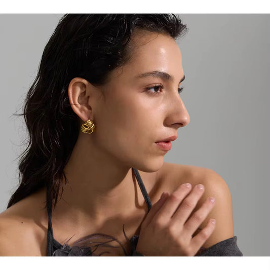 GIOIA “Knot” studs