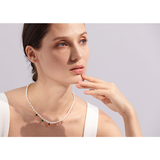 GIOIA "Elidi' Natural Pearl Necklace