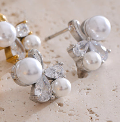 "Kelsey" Earrings (Silver)