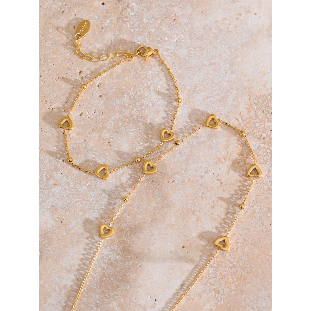 "Pixie" heart chain