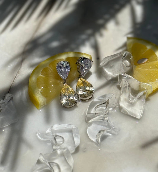 "Elara" Teardrop Earrings