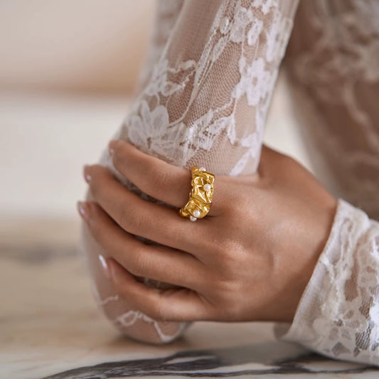 ‘Malaika’ Pearl ring
