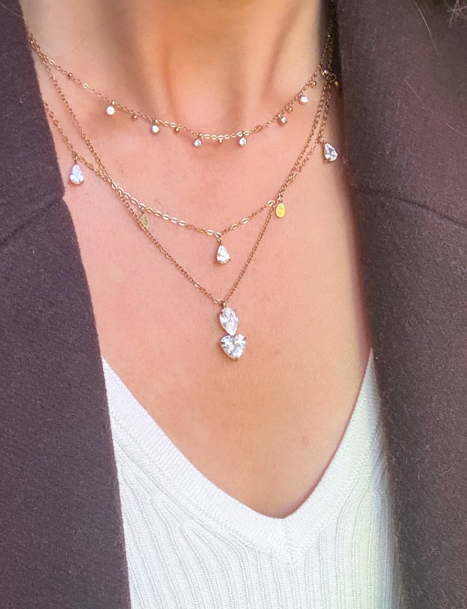 GIOIA Minimal bead necklace