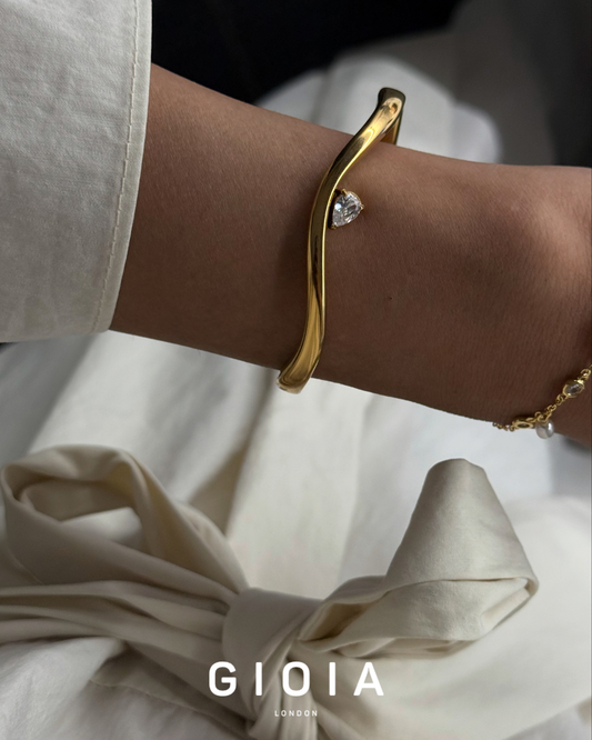 GIOIA Premium teardrop bangle