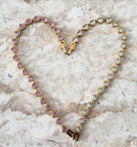 ‘Classic” Heart tennis bracelet