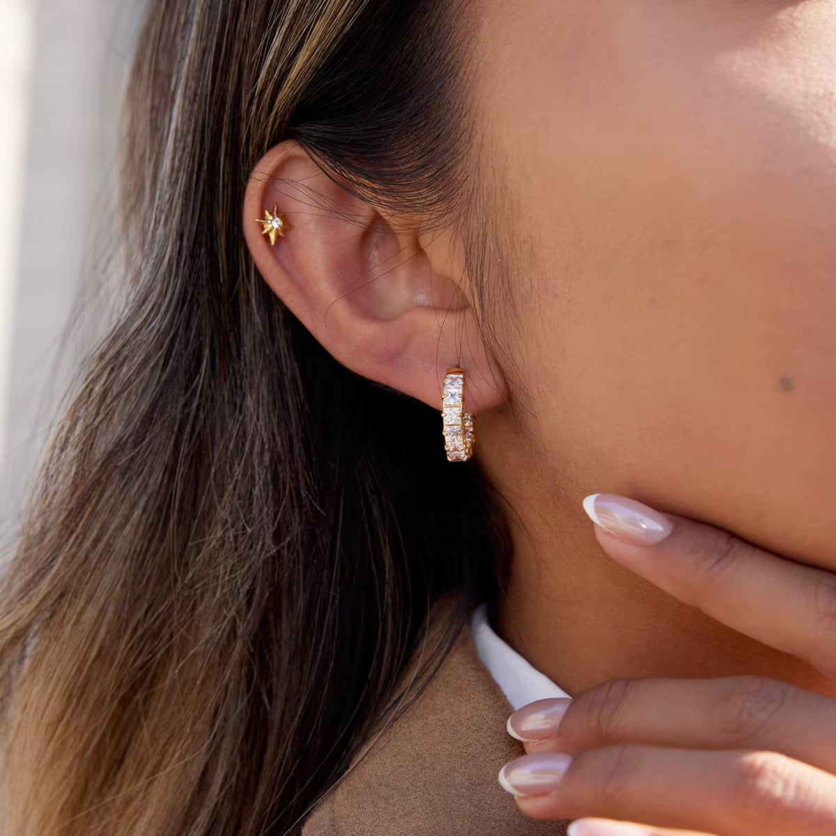 GIOIA Jewel hoops