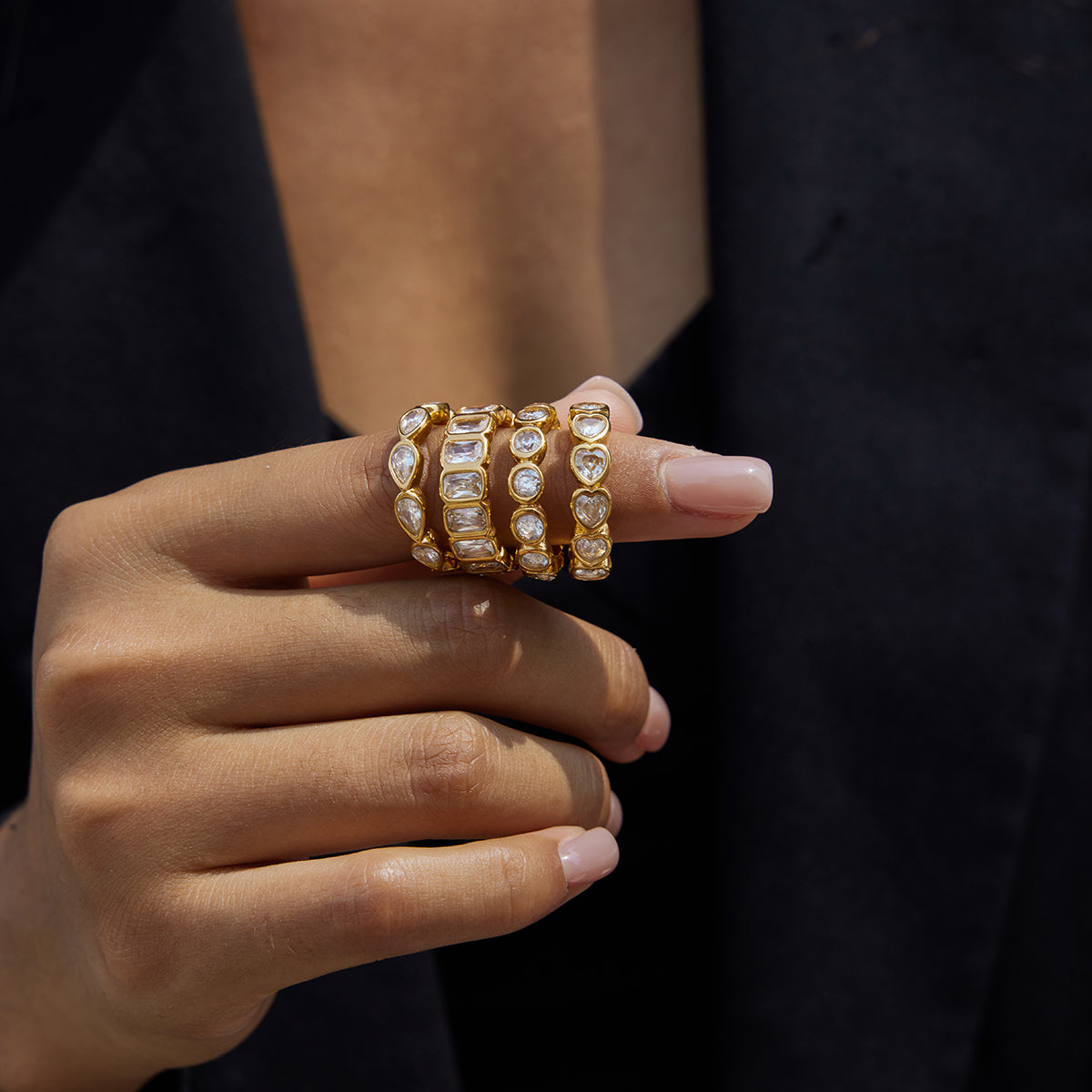 GIOIA " Melek" Zirconia Ring