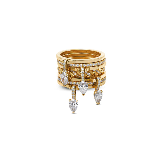GIOIA premium stacked ring