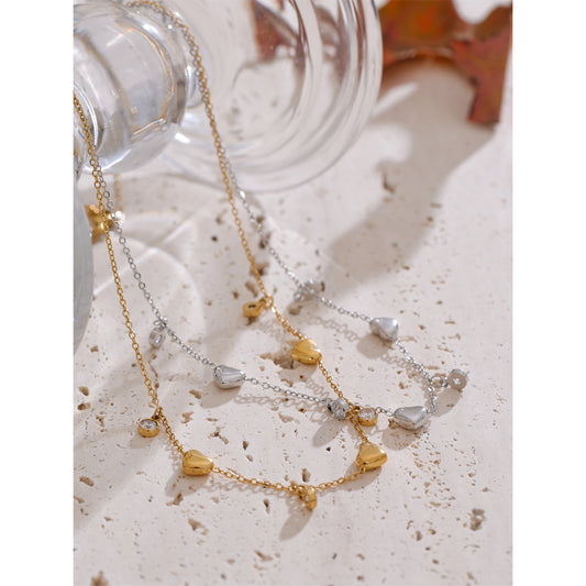 "Greta" Necklace (Silver)