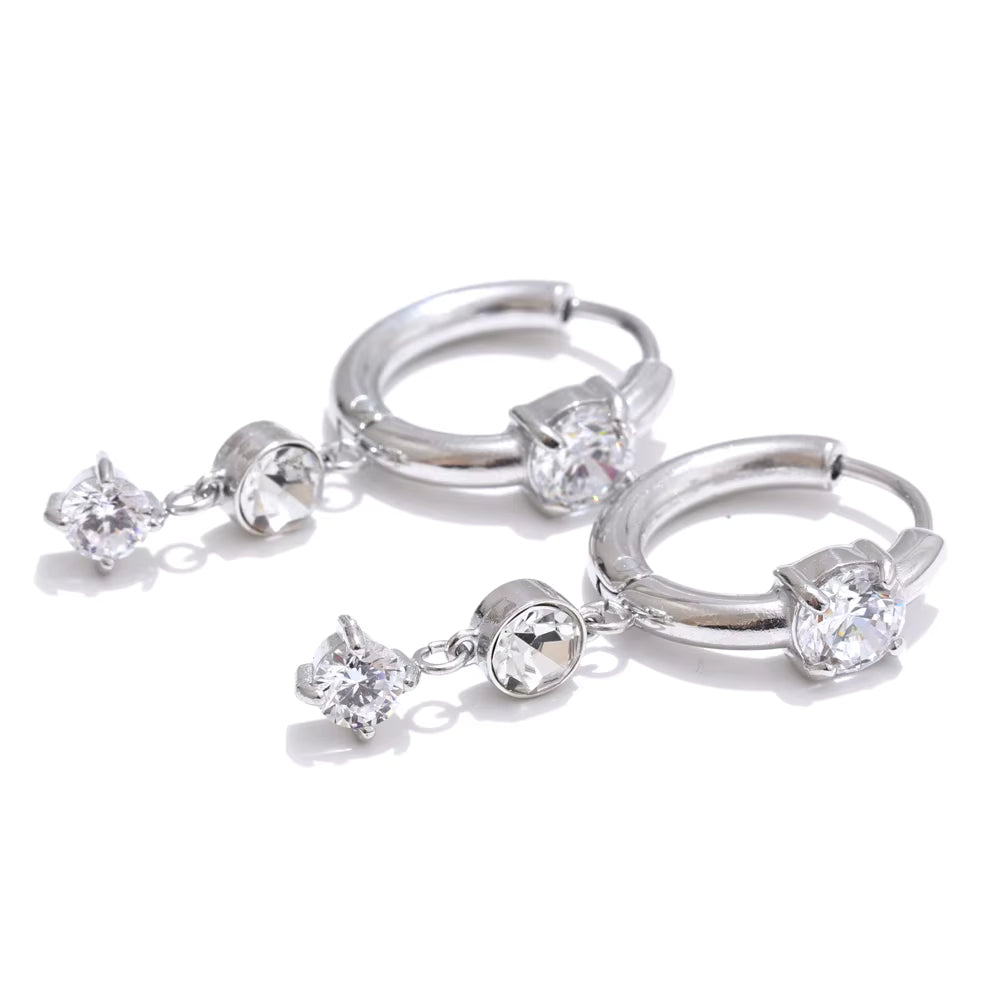 "Noelle" Earring- Silver
