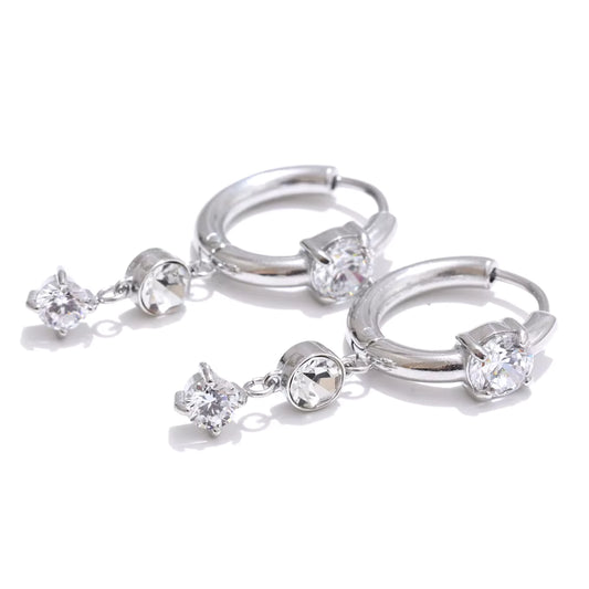 "Noelle" Earring- Silver