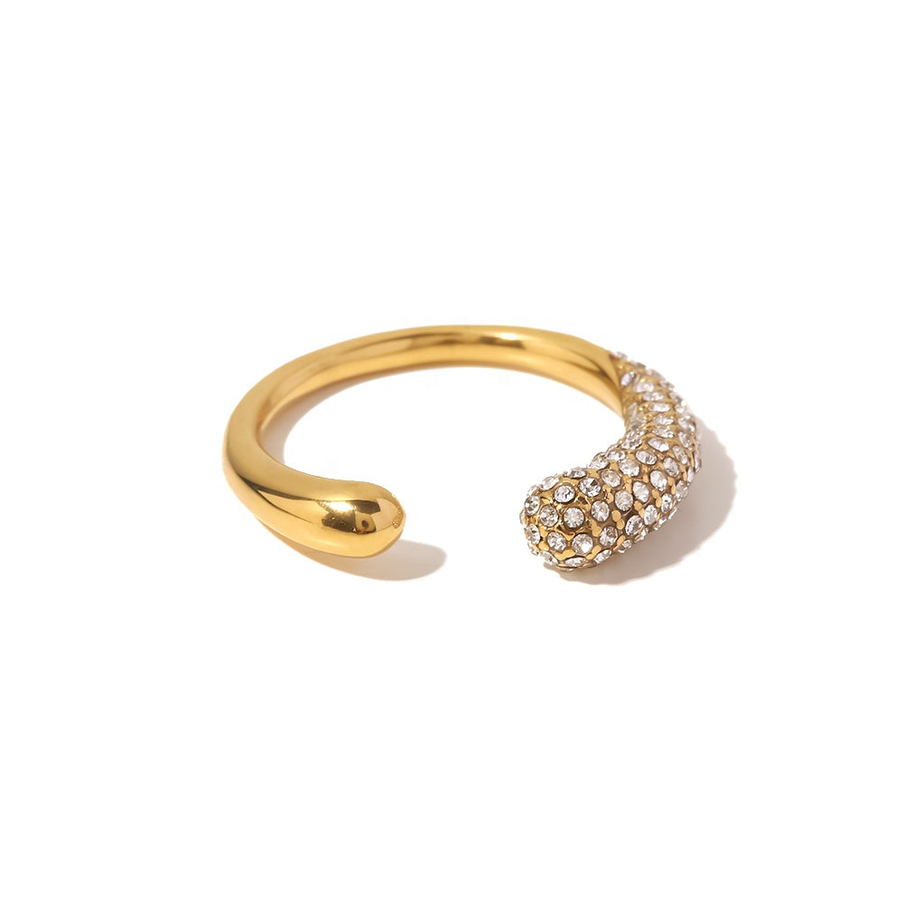 GIOIA Zirconia Encrusted Ring