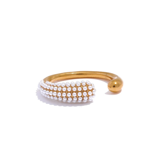 Pearl encrusted Ring
