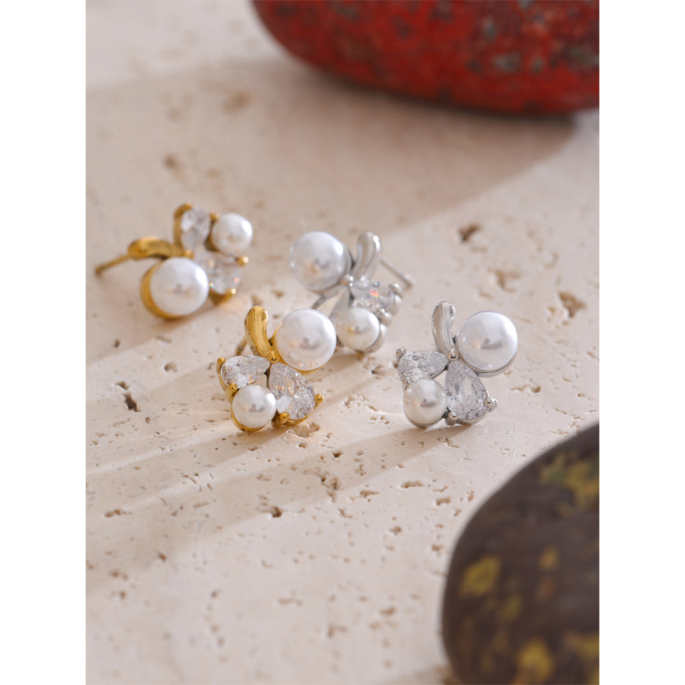 "Kelsey" Earrings (Silver)