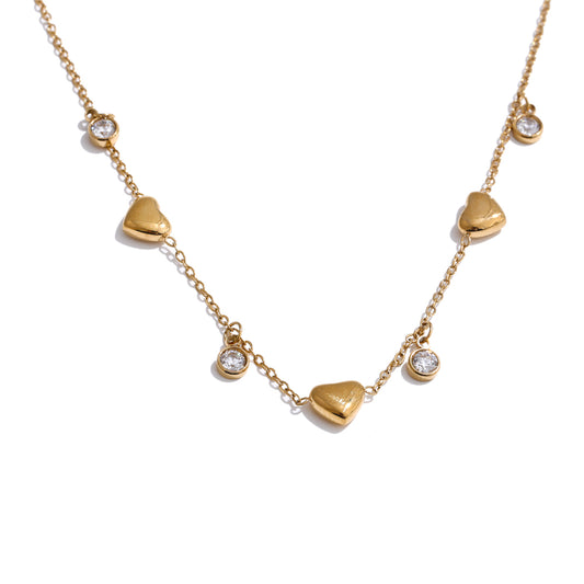 "Greta" Necklace-Gold