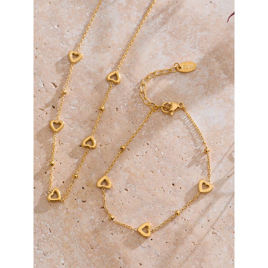 "Pixie" heart chain