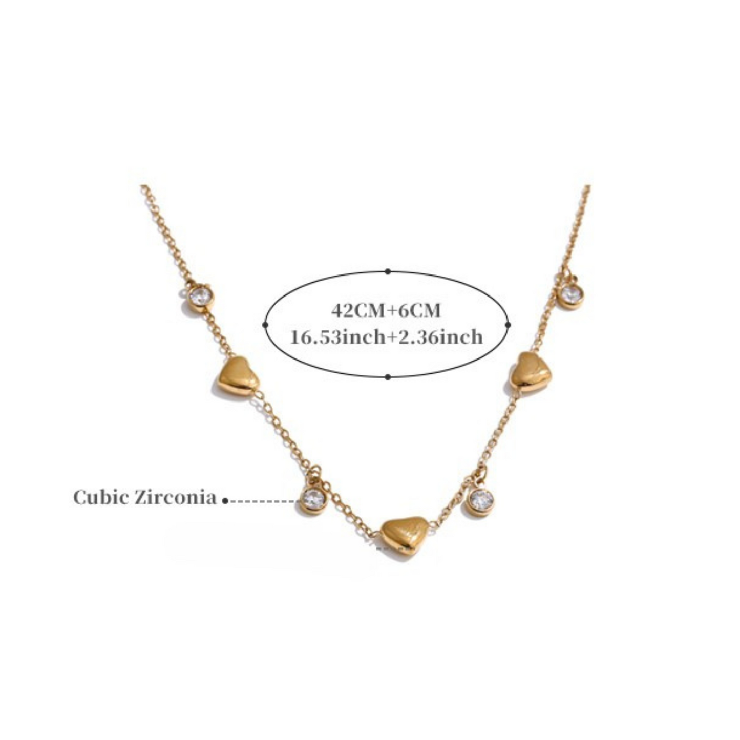 "Greta" Necklace-Gold