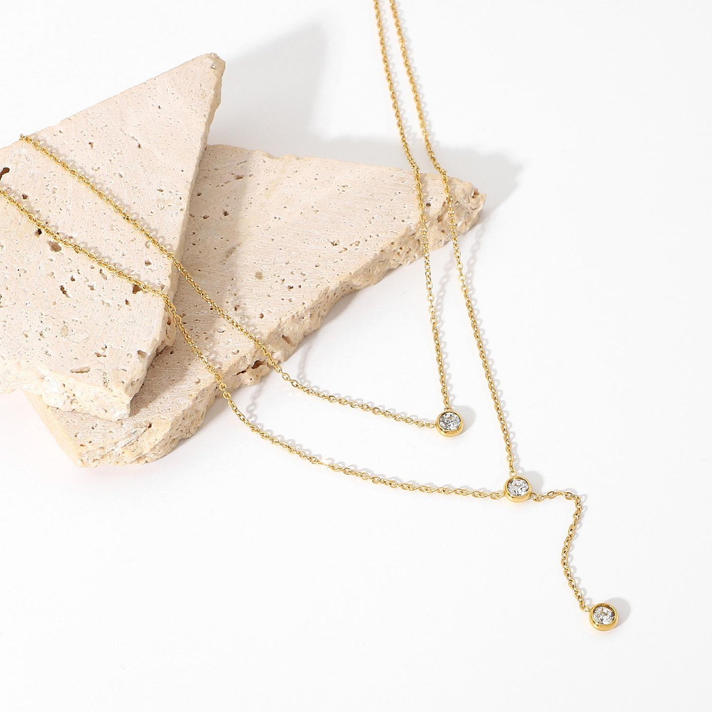 "Azra"  Chain necklace