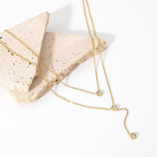"Azra"  Chain necklace