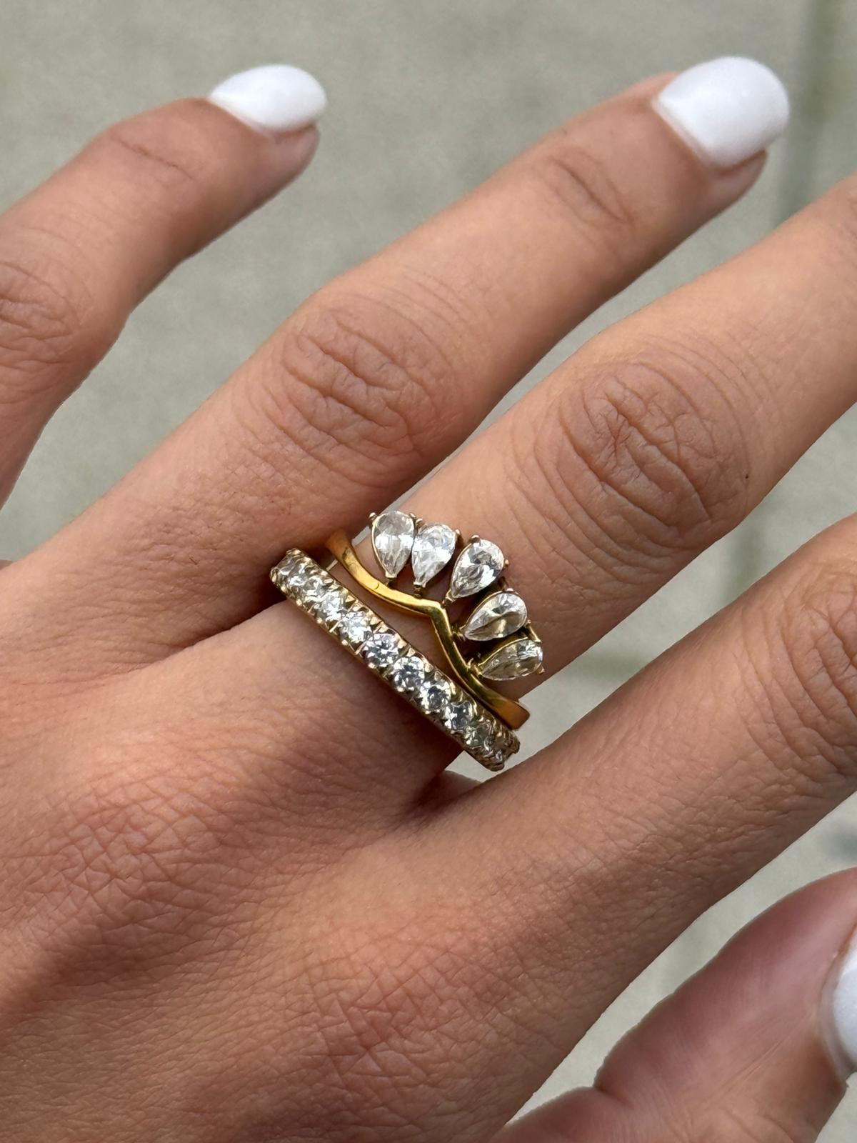 GIOIA " Water Droplet " Ring
