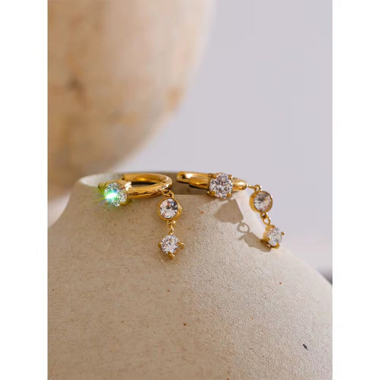 "Noelle" Earring-Gold